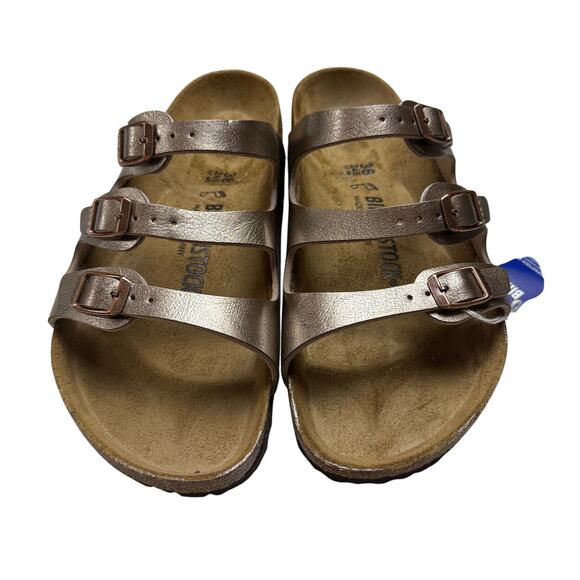 BIRKENSTOCK Florida Birko-Flor in Graceful Taupe - Picture 8 of 10